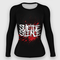 Рашгард женский Suicide Silence Blood, цвет: 3D-принт