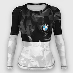 Рашгард женский BMW BLACK COLLECTION, цвет: 3D-принт