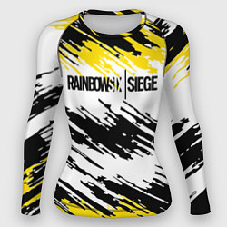 Женский рашгард Rainbow Six Siege: Yellow