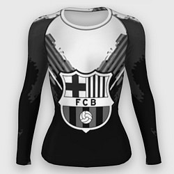 Женский рашгард FC Barcelona: Black Style