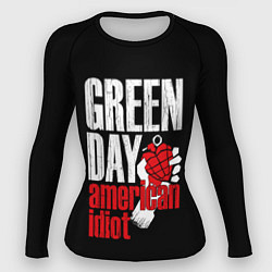 Рашгард женский Green Day: American Idiot, цвет: 3D-принт