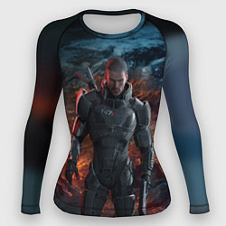 Рашгард женский Mass Effect: Soldier, цвет: 3D-принт
