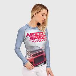 Рашгард женский Need for Speed: Payback, цвет: 3D-принт — фото 2
