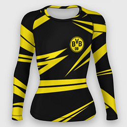 Рашгард женский FC Borussia: BVB Sport, цвет: 3D-принт