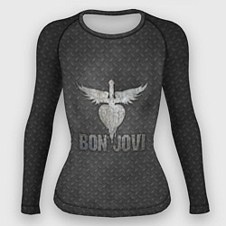 Женский рашгард Bon Jovi: Metallic Style