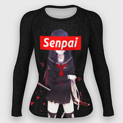 Рашгард женский Senpai Assassin, цвет: 3D-принт