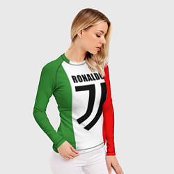 Рашгард женский Ronaldo Juve Italy, цвет: 3D-принт — фото 2