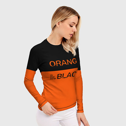 Женский рашгард Orange Is the New Black / 3D-принт – фото 3