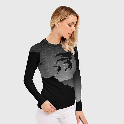 Женский рашгард TES: Nightmare / 3D-принт – фото 3