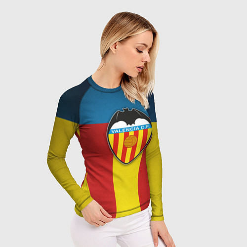 Женский рашгард Valencia C.F. / 3D-принт – фото 3