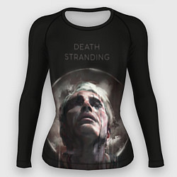 Рашгард женский Death Stranding: Mads Mikkelsen, цвет: 3D-принт