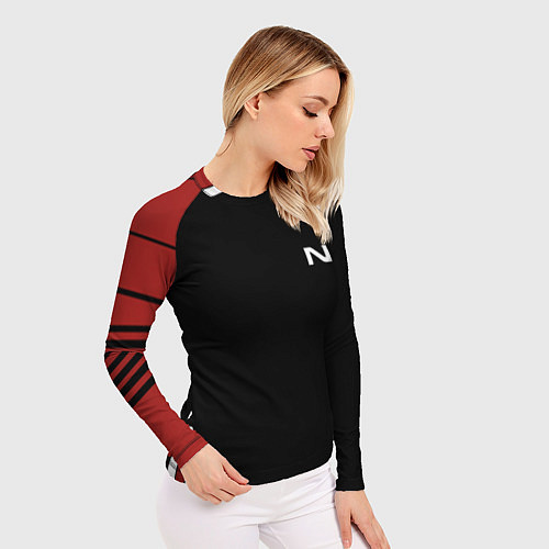 Женский рашгард MASS EFFECT N7 / 3D-принт – фото 3