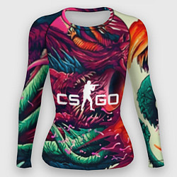 Рашгард женский CS:GO Hyper Beast Skin, цвет: 3D-принт