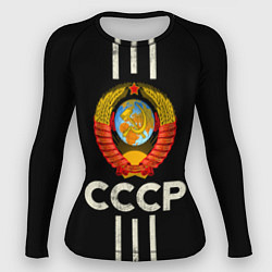 Рашгард женский СССР, цвет: 3D-принт