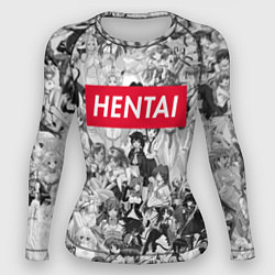 Рашгард женский HENTAI, цвет: 3D-принт