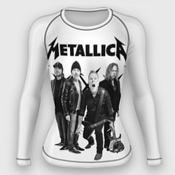 Рашгард женский Metallica, цвет: 3D-принт