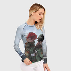 Рашгард женский Моя Геройская Академия, цвет: 3D-принт — фото 2