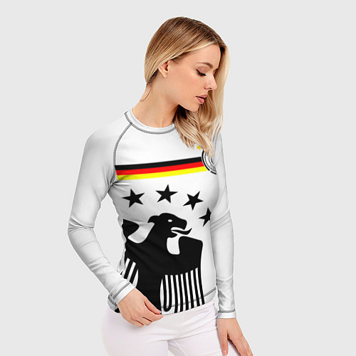 Женский рашгард Сборная Германии / 3D-принт – фото 3