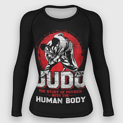 Рашгард женский Judo: Human Body, цвет: 3D-принт