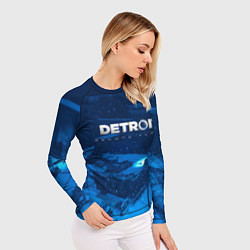 Рашгард женский Detroit: Become Human, цвет: 3D-принт — фото 2