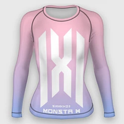 Рашгард женский Monsta X, цвет: 3D-принт