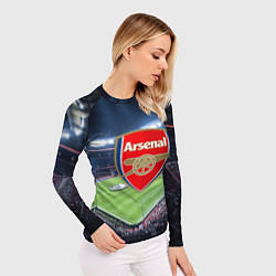 Рашгард женский FC Arsenal, цвет: 3D-принт — фото 2