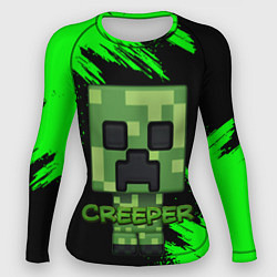 Женский рашгард MINECRAFT CREEPER