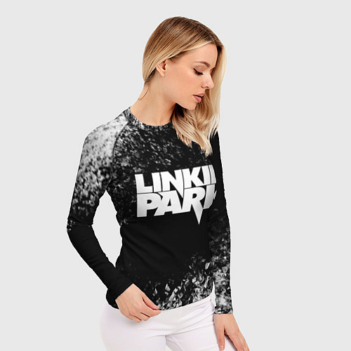 Женский рашгард Linkin Park / 3D-принт – фото 3