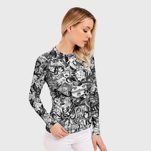 Женский рашгард Ахегао с щупальцами / 3D-принт – фото 3