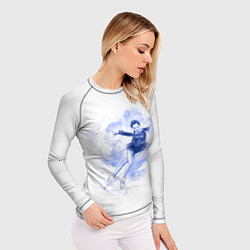 Рашгард женский Фигурное катание, цвет: 3D-принт — фото 2