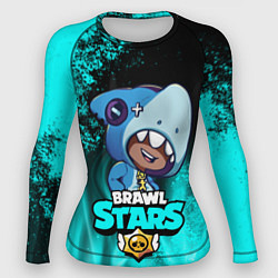 Женский рашгард Brawl Stars LEON SHARK