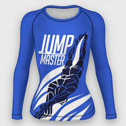 Рашгард женский Jump master, цвет: 3D-принт
