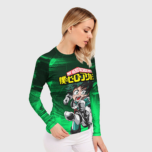 Женский рашгард MY HERO ACADEMIA / 3D-принт – фото 3