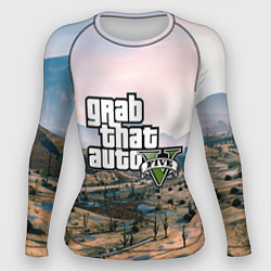Рашгард женский Grand Theft Auto 5, цвет: 3D-принт