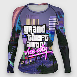 Женский рашгард Grand Theft Auto Vice City