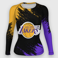 Рашгард женский LA LAKERS, цвет: 3D-принт