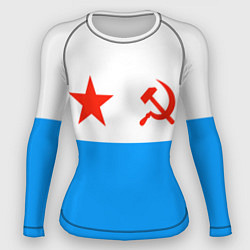 Рашгард женский ВМФ СССР, цвет: 3D-принт