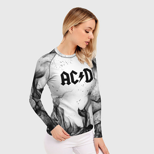 Женский рашгард ACDC / 3D-принт – фото 3