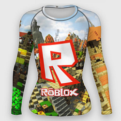 Рашгард женский ROBLOX, цвет: 3D-принт