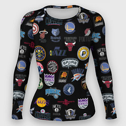 Женский рашгард NBA Pattern