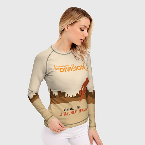 Женский рашгард Tom Clancy's The Division 2 / 3D-принт – фото 3