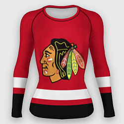 Женский рашгард Chicago Blackhawks