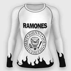 Рашгард женский RAMONES, цвет: 3D-принт