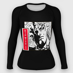 Рашгард женский Jojos bizarre adventure Dio, цвет: 3D-принт