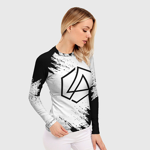 Женский рашгард LINKIN PARK / 3D-принт – фото 3