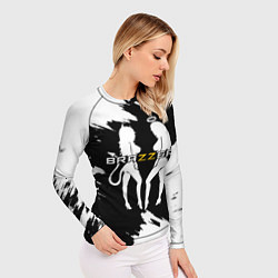 Рашгард женский Brazzers, цвет: 3D-принт — фото 2