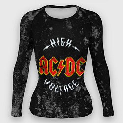 Женский рашгард ACDC