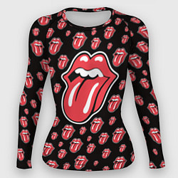 Рашгард женский Rolling stones, цвет: 3D-принт