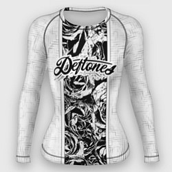 Рашгард женский Deftones, цвет: 3D-принт