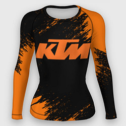 Рашгард женский KTM, цвет: 3D-принт
